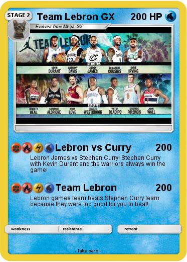 Pokemon Team Lebron GX