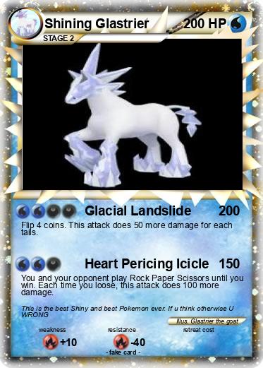 Pokemon Shining Glastrier