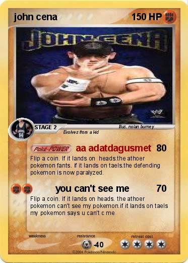 Pokemon john cena