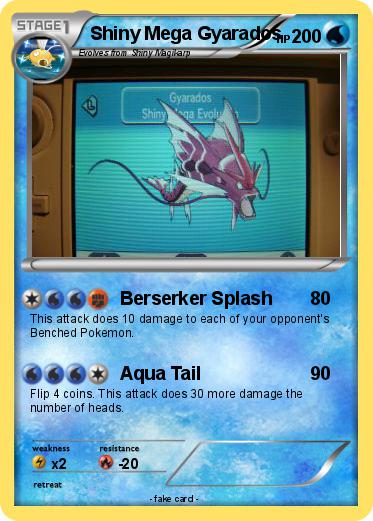 Pokemon Shiny Mega Gyarados