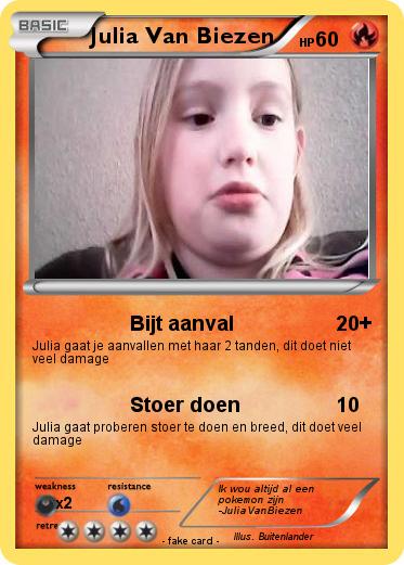 Pokemon Julia Van Biezen