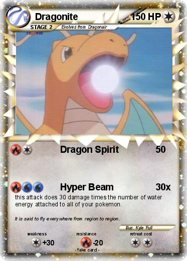 Pokemon Dragonite