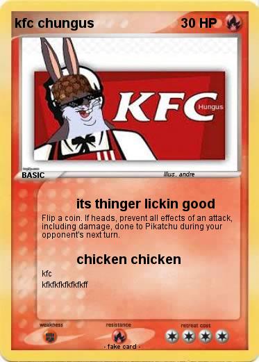 Pokemon kfc chungus