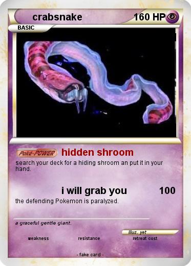 Pokemon crabsnake