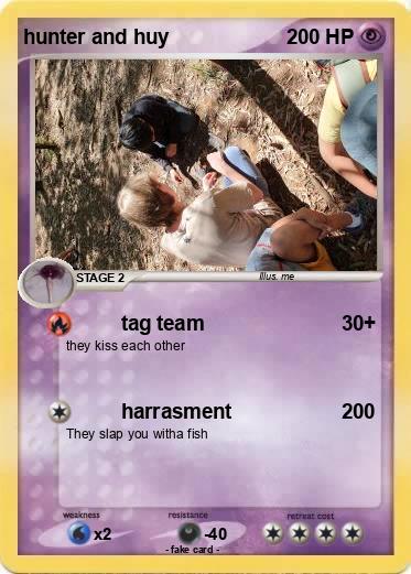 Pokemon hunter and huy