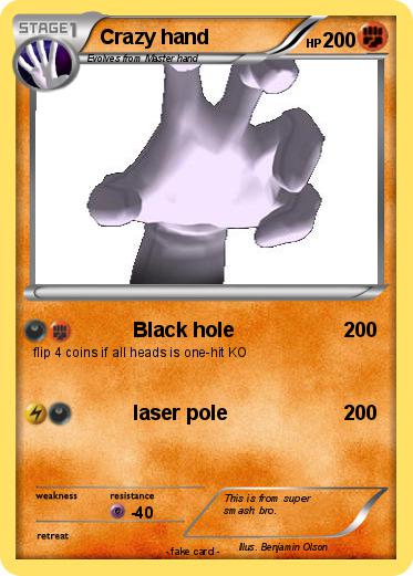 Pokemon Crazy hand