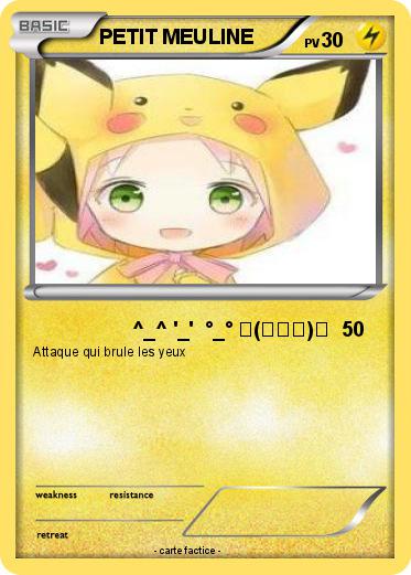 Pokemon PETIT MEULINE