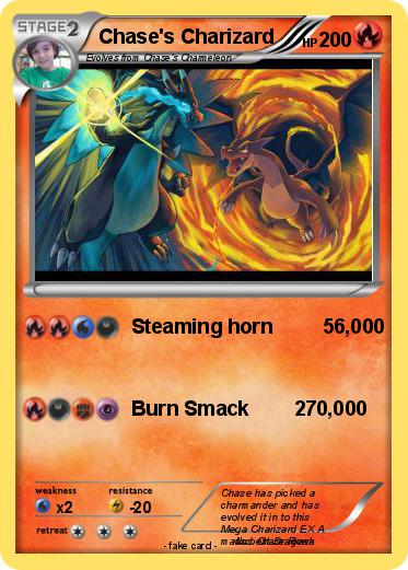 Pokemon Chase's Charizard