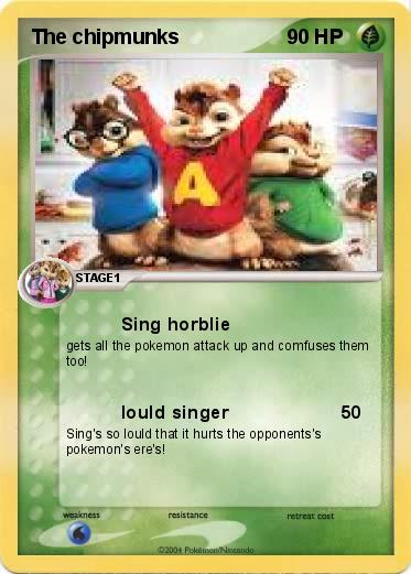 Pokemon The chipmunks