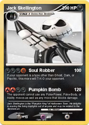 Pokemon Jack Skellington