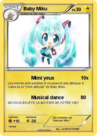 Pokemon Baby Miku