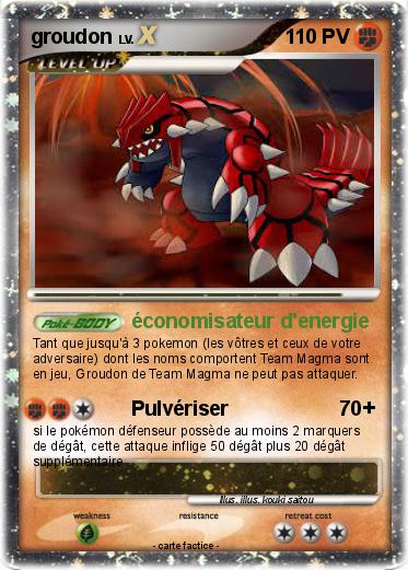 Pokemon groudon