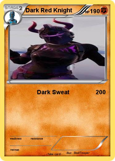 Pokemon Dark Red Knight