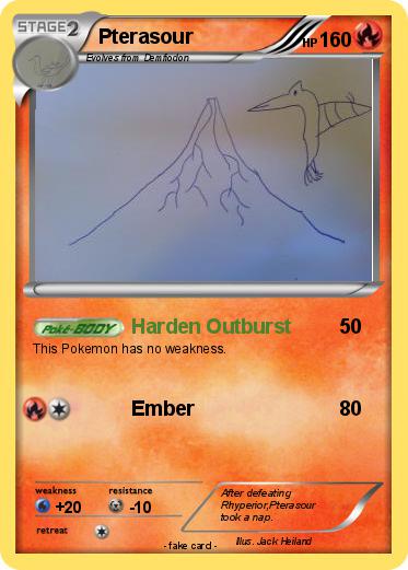 Pokemon Pterasour
