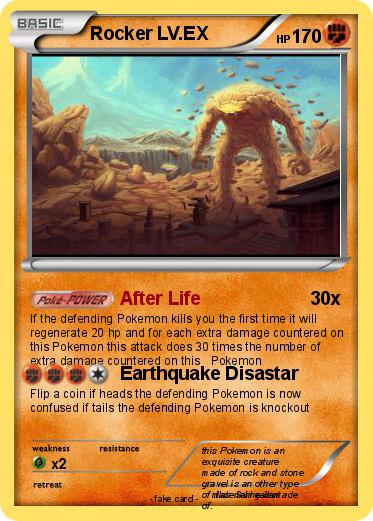 Pokemon Rocker LV.EX