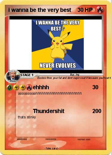 Pokemon i wanna be the very best
