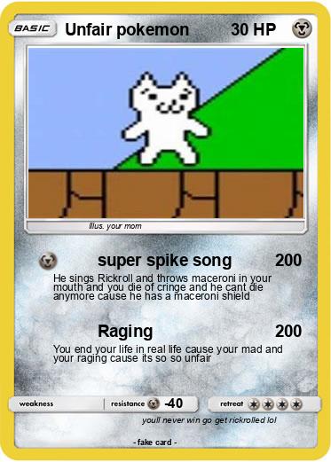 Pokemon Unfair pokemon