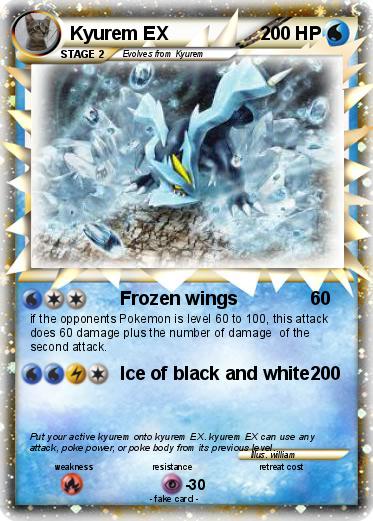 Pokemon Kyurem EX