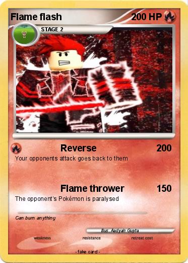 Pokemon Flame flash