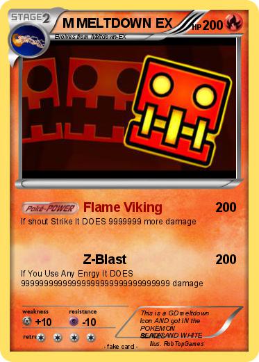 Pokemon M MELTDOWN EX