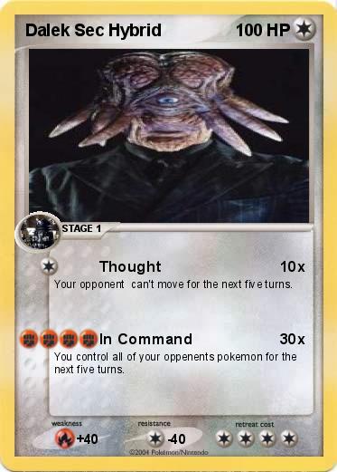 Pokemon Dalek Sec Hybrid 