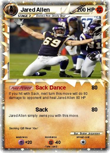 Pokemon Jared Allen