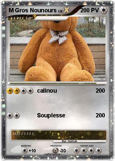 Pokemon M Gros Nounours