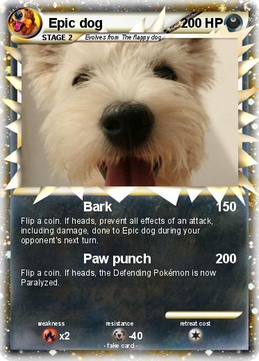 Pokemon Epic dog