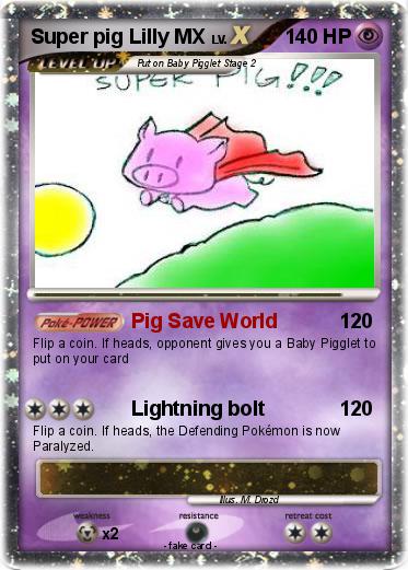 Pokemon Super pig Lilly MX