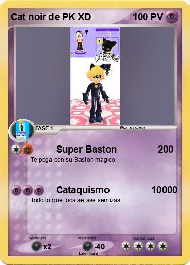 Pokemon Cat noir de PK XD