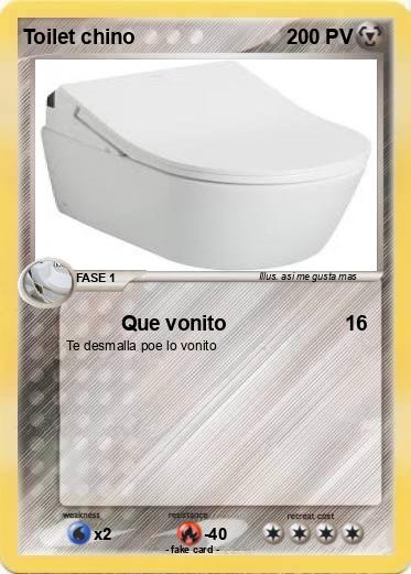 Pokemon Toilet chino