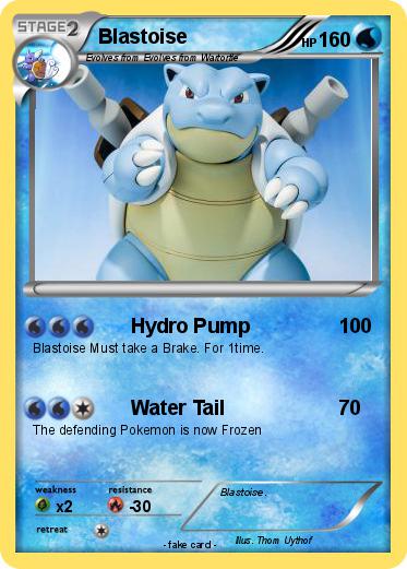 Pokemon Blastoise