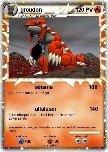 Pokemon groudon