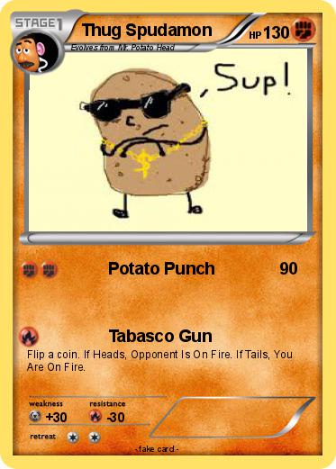 Pokemon Thug Spudamon