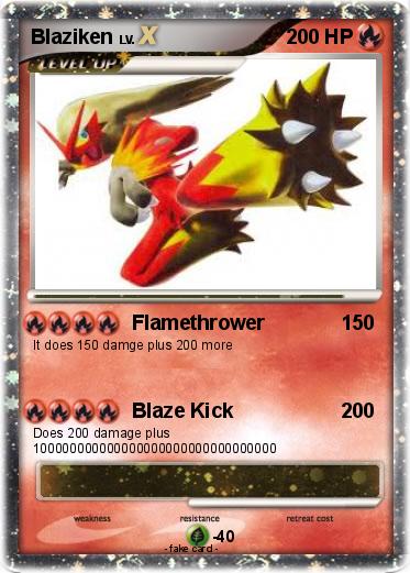 Pokemon Blaziken