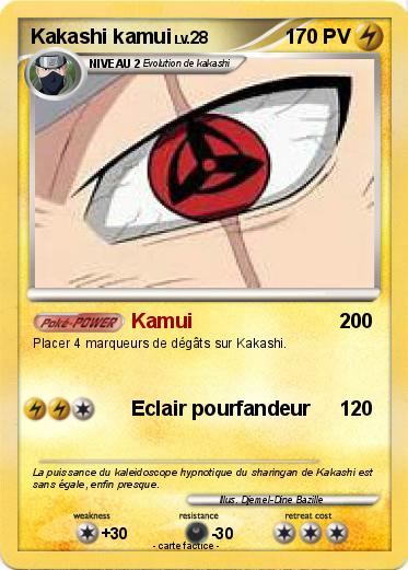 Pokemon Kakashi kamui