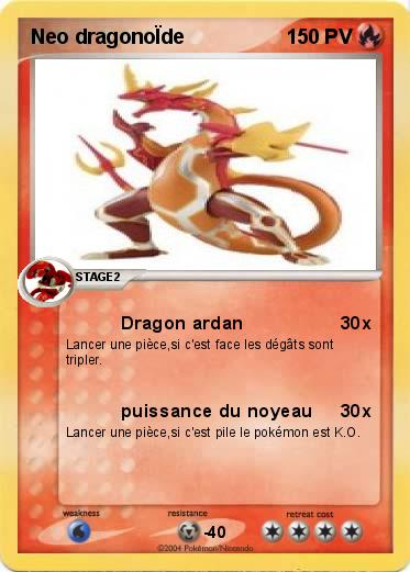 Pokemon Neo dragonoÏde