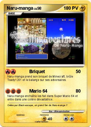 Pokemon Naru-manga