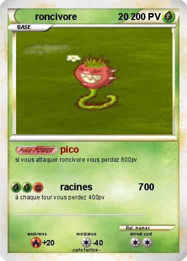 Pokemon roncivore                20