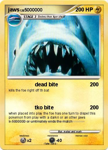 Pokemon jaws