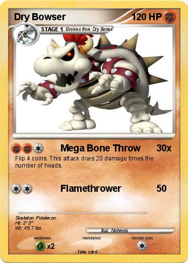 Pokemon Dry Bowser