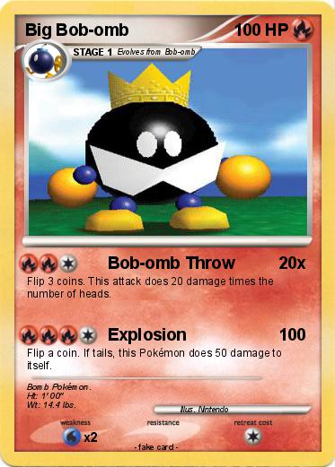 Pokemon Big Bob-omb