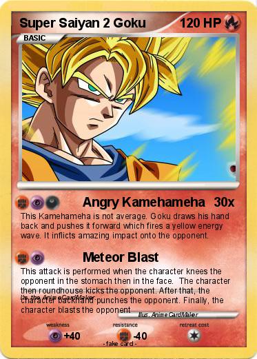 Pokemon Super Saiyan 2 Goku