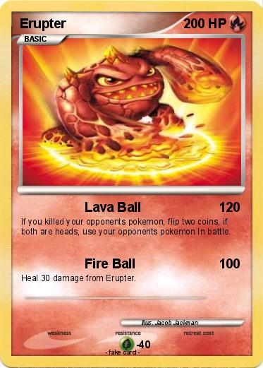 Pokemon Erupter