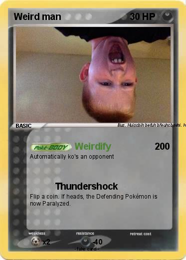 Pokemon Weird man