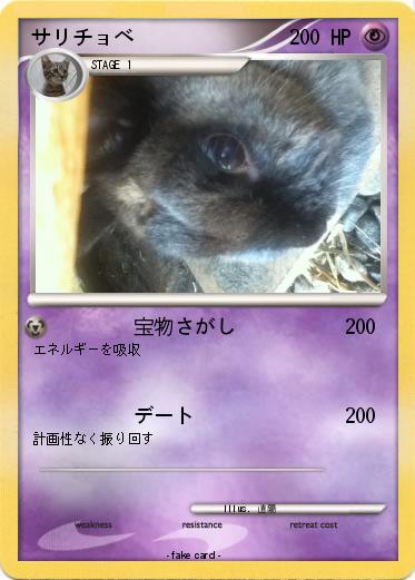 Pokemon サリチョベ