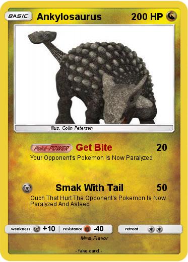 Pokemon Ankylosaurus