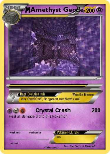Pokemon Amethyst Geode