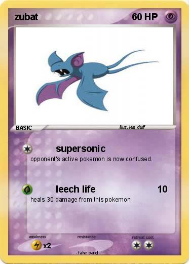 Pokemon zubat