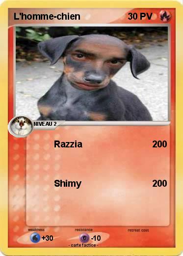 Pokemon L'homme-chien